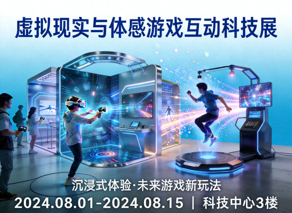 虚拟现实与体感游戏互动科技展